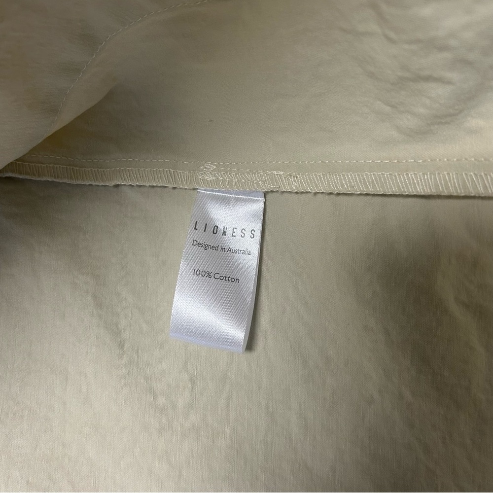 Lioness Giselle Trench Coat Mini Dress in Beige without tie belt Size L - Picture 11 of 16